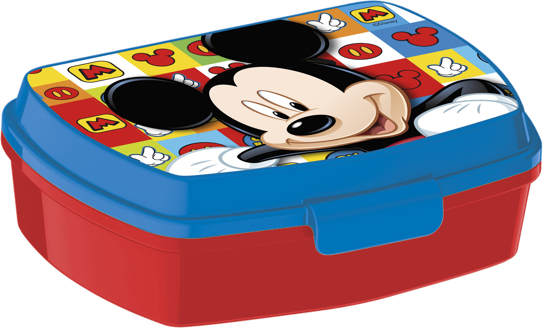 Producto de plástico; Libre BPA; Dimensiones 18x14x7 cm ALMACENESADAN 2002 Sandwichera Premium Rectangular Disney Minnie Mouse Electric Doll 