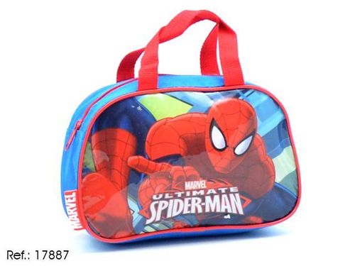 e- Neceser bajo con asas Spiderman
