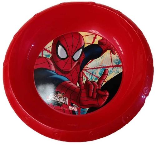 b- Cuenco reutilizable Spiderman