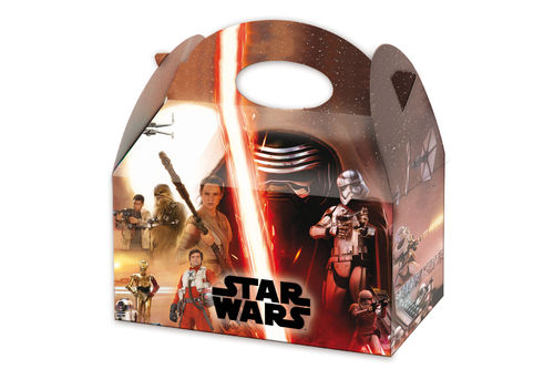 c- Pack 4 cajas Star wars