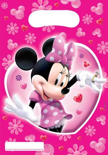 c- 6  partybags Minnie Mouse