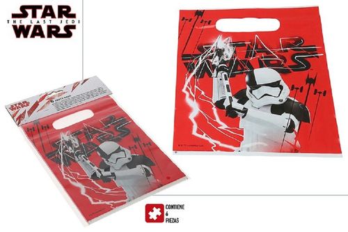 c- Pack 6 party bags Star Wars