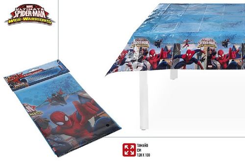 b- Mantel fiesta marvel Spiderman 120x180 cm