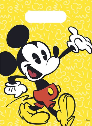 c- Pack 6 party bags mickey