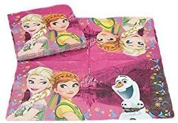 a1- Pack 16 servilletas de papel Disney Frozen