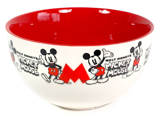 d- Tazón cerámica Disney Mickey Mouse