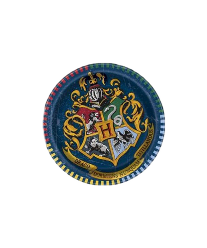 8 platos 18 cms Harry Potter