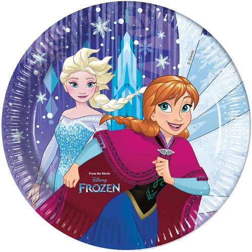 a3- Pack 8 platos Disney Frozen 23 cm