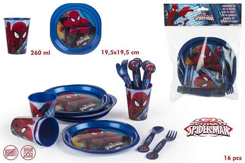 b- Pack fiesta reutilizable Spiderman