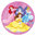 Disco oblea para tarta 20cm Princesas