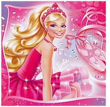 Pack 20 servilletas Barbie