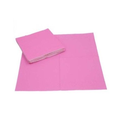 b- Pack 20 servilletas color rosa